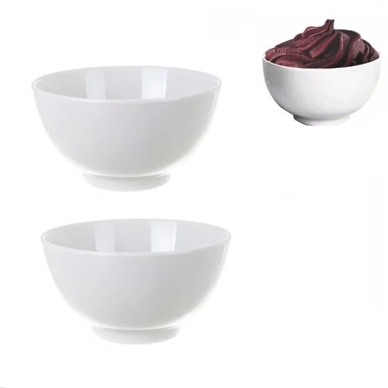 Imagem de Kit 2 Tigelas Bowl Pote em Melamina 265ml Sobremesa Açai