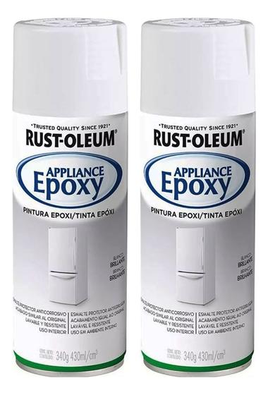 Imagem de Kit 2 Tinta Spray Epóxi Brilhante Rust Oleum - Escolha A Cor