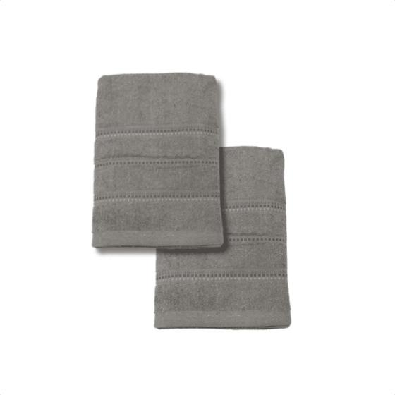Imagem de Kit 2 Toalhas De Banho 70x140  Felpuda Macia Algodão