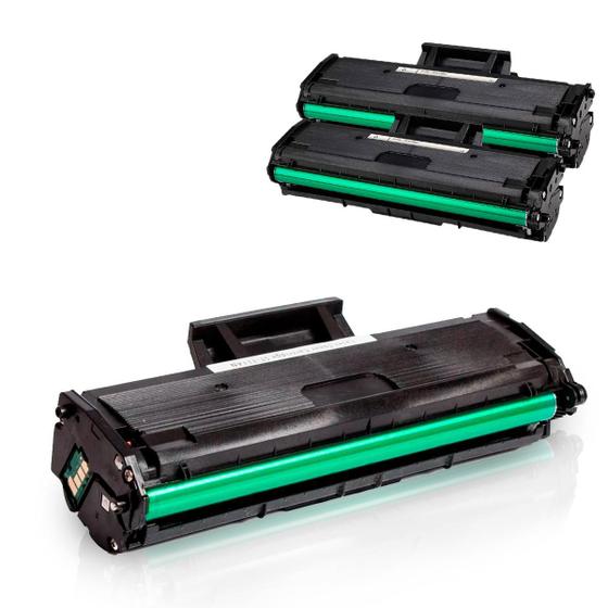 Imagem de Kit 2 Toner Compatível com D101 D101S para impressora SCX-3405W SCX-3400FW ML-2164 ML-2162G ML-2160W ML-2162W ML-2165