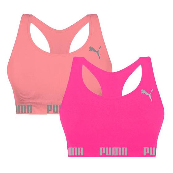 Imagem de Kit 2 Tops Puma Nadador Sem Costura Feminino