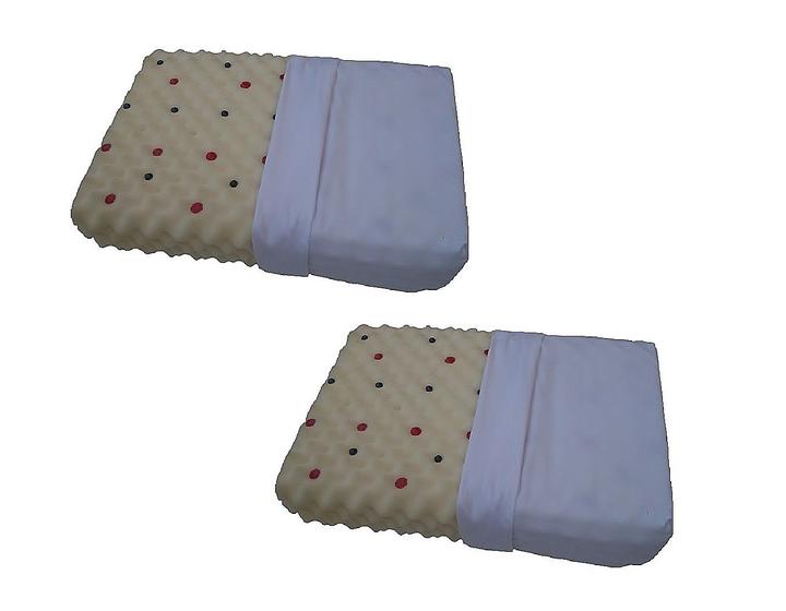 Imagem de kit 2 Travesseiro Com Infravermelho Longo Magnético Terapêutico Cervical-Shalom Life