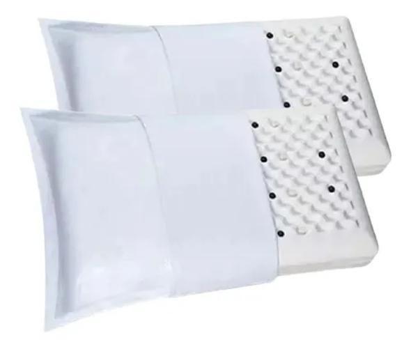 Kit 2 Travesseiro Magnético Terapêutico Ortopédico 14Cm Menor preço em Kit 2 Travesseiro Magnético Terapêutico Ortopédico 14Cm