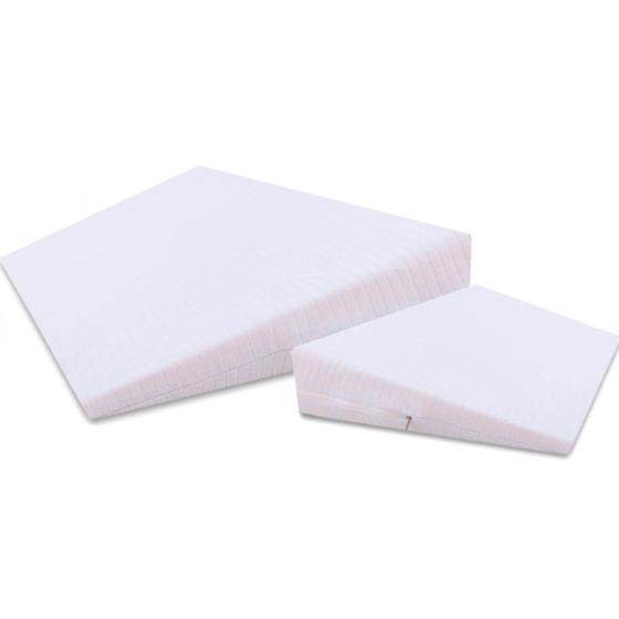 Kit 2 Travesseiros Almofada Bebê AntiRefluxo Rampa para Berço e p/ Carrinho+ Capa Antialérgica 100% Algodão - BF Colchões Imagem de Kit 2 Travesseiros Almofada Bebê AntiRefluxo Rampa para Berço e p/ Carrinho+ Capa Antialérgica 100% Algodão - BF Colchões