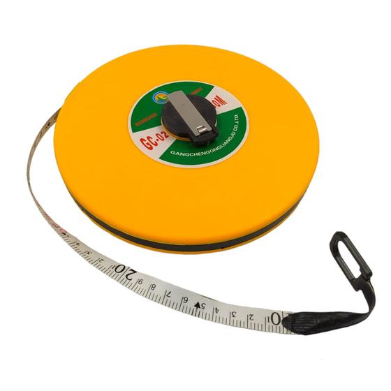 Kit 2 Trena 50 Metros Fechada Medição Obra Terreno - Kingleen - Trena ...