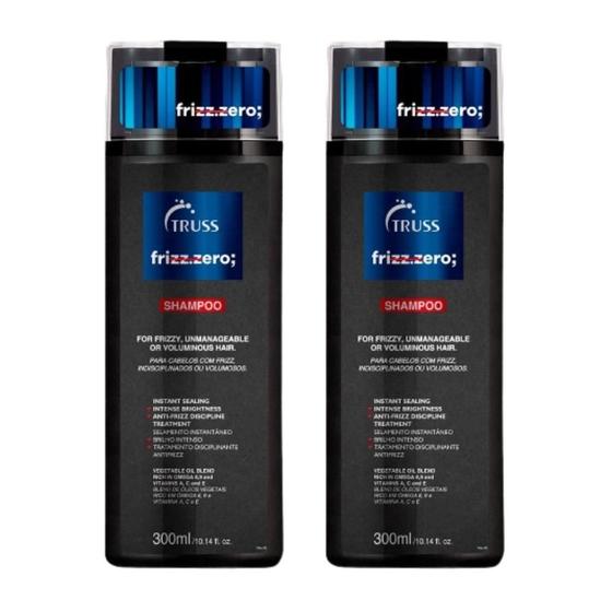 Imagem de Kit 2 Truss Shampoo Frizz Zero - 300ml