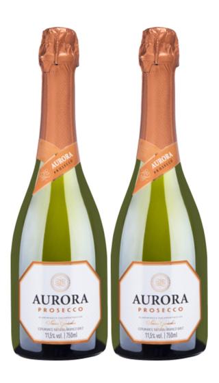 Imagem de Kit 2 Un Espumante Aurora Prosecco 750 ml