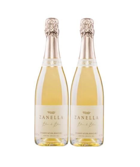 Imagem de Kit 2 Un Espumante Brut Blanc de Blanc Zanella 750 ml