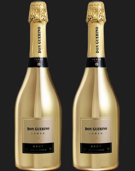 Imagem de Kit 2 Un Espumante Don Guerino Lumen Brut Branco 750 ml