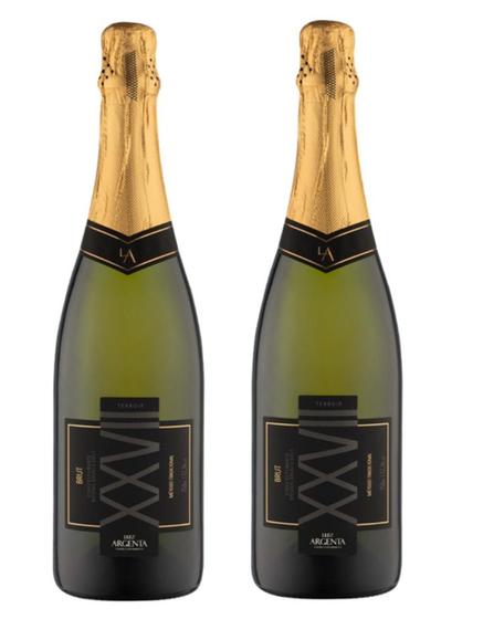 Imagem de Kit 2 Un Espumante Luiz Argenta Terroir XXVII Brut 750 ml