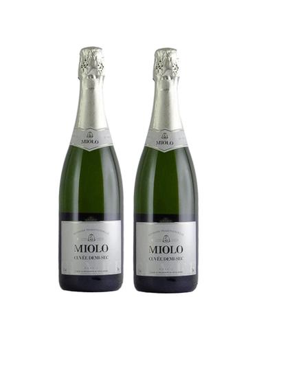 Imagem de Kit 2 Un Espumante Miolo Cuvee Demi-Sec 750 ml