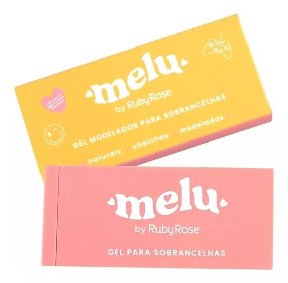 Imagem de Kit 2 Un Gel Para Sobrancelha Modelador Melu - By Ruby Rose