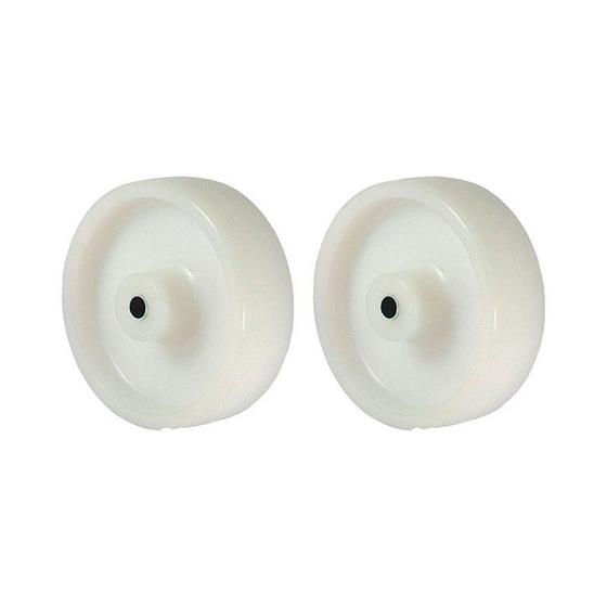 Imagem de Kit 2 un roda 512 nylon 5 pol 110kg p/ rodízio
