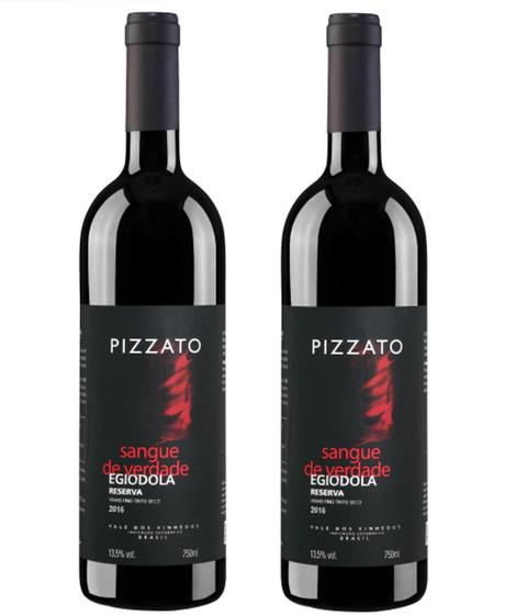 Imagem de Kit 2 Un Vinho Pizzato Reserva Egiodola 750 ml