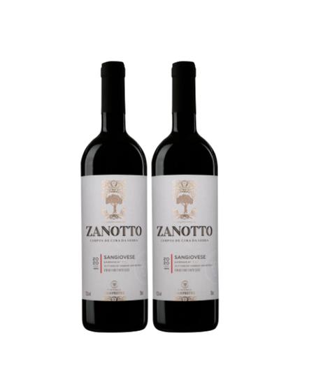 Imagem de Kit 2 Un Vinho Zanotto Tinto Seco Sangiovese 750 ml