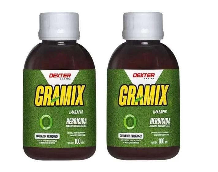 Imagem de Kit 2 Und Gramix 100ml Grama Esmeralda São Carlos Bermuda e Coreana