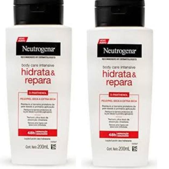 Imagem de kit 2 und Hidratante Corporal Neutrogena Body Care Intensive Hidrata&Suaviza 200ml