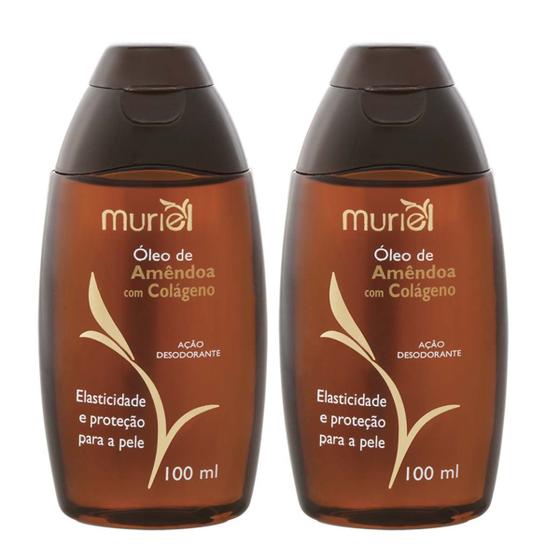 Imagem de Kit 2 und Óleo Corporal Amêndoa com Colágeno 100ml