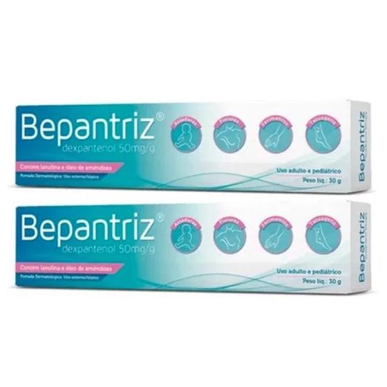 Kit 2 Unidades Bepantriz Pomada Cimed 30g (mesma Formula Bepantol ...