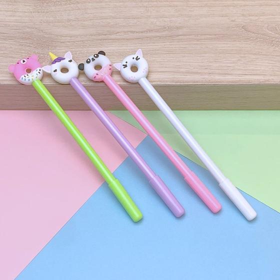 Imagem de Kit 2 Unidades Caneta Kawaii VARIADAS - Papelaria Fofa Cute