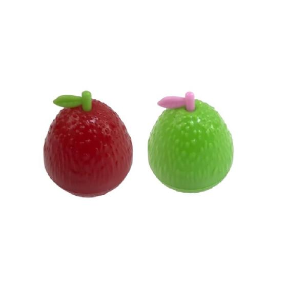 Imagem de Kit 2 unidades de lip balm formato fruta lichia hidratação tropical  elegante