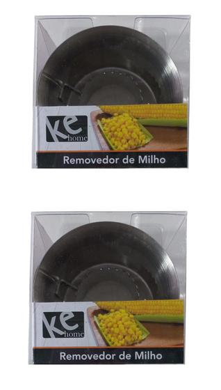 Imagem de Kit 2 unidades Extrator Removedor De Milho Debulhador Inox