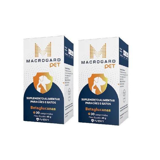 Kit 2 Unidades Macrogard Pet para Cães e Gatos (30 comprimidos) - Avert ...