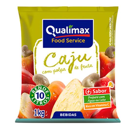 Imagem de Kit 2 Unidades Suco em Pó Refresco 1Kg Qualimax Faz até 10 Litros - Food Service Adoçado / Vitamina C