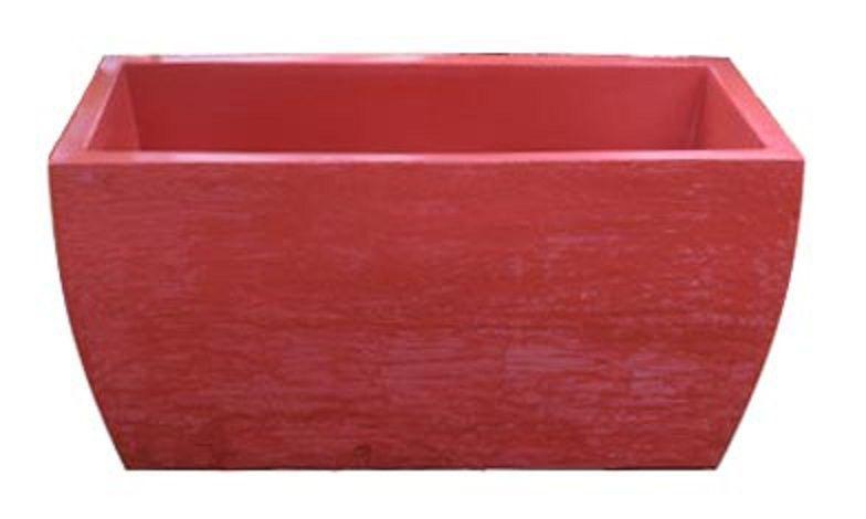Kit 2 Vaso Planta 50x25 Jardineira Floreira Polietileno Menor preço em Kit 2 Vaso Planta 50x25 Jardineira Floreira Polietileno