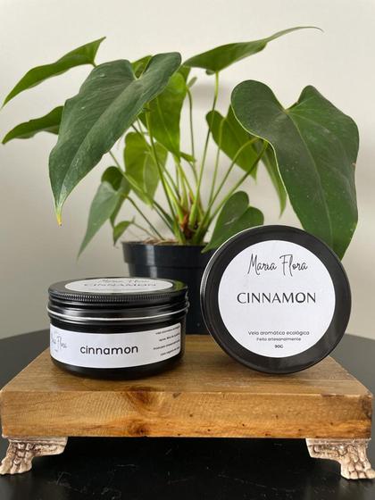 Imagem de Kit 2 Velas Aromáticas Perfumadas - Cinnamon e Sândalo