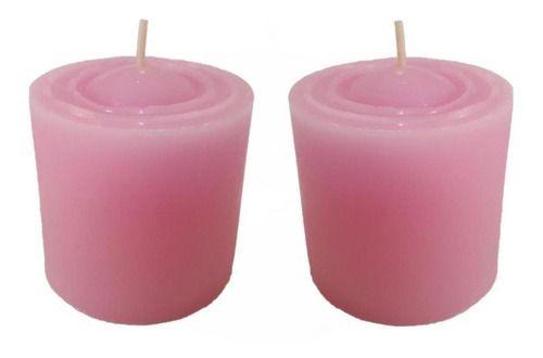 Imagem de Kit 2 Velas Decorativas Aromática De Rosa