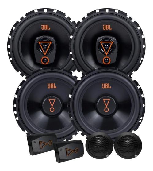 Kit 2 Vias 6 JBL 62VMS80 160W + Par Alto Falantes 6 Triaxiais JBL 6TRMS80 160W Menor preço em Kit 2 Vias 6 JBL 62VMS80 160W + Par Alto Falantes 6 Triaxiais JBL 6TRMS80 160W
