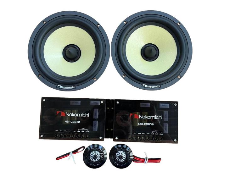 Imagem de Kit 2 Vias Alto Falante 6 Polegada Nsics670 Nakamichi 150Wrm