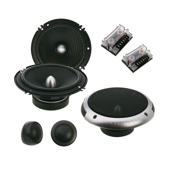 Imagem de kit 2 vias Soundstream 6.5" 120w Rms 4 Ohms PF.6