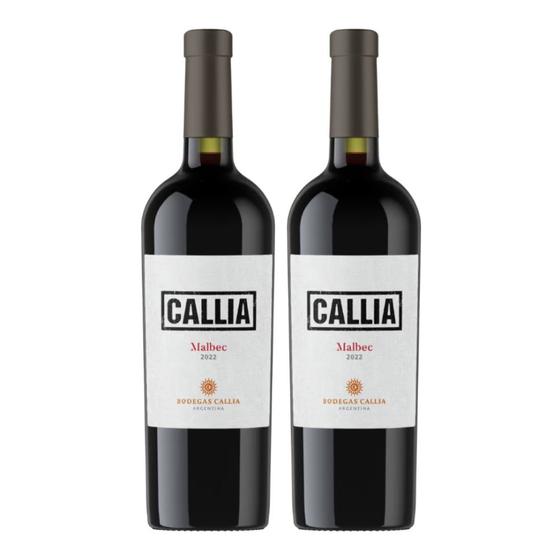 Imagem de Kit 2 Vinhos Callia Malbec Tinto Argentina 750ml