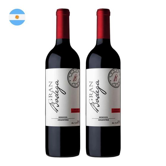 Imagem de Kit 2 Vinhos Gran Bodega Bonarda Tinto Argentina 750ml