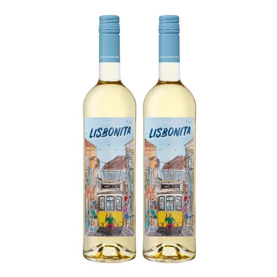 Imagem de Kit 2 Vinhos Lisbonita Branco Portugal 750ml