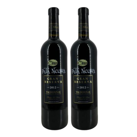 Imagem de Kit 2 Vinhos Pata Negra Gran Reserva Tinto Espanha 750ml