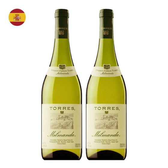 Imagem de Kit 2 Vinhos Torres Milmanda Chardonnay Branco Espanha 750ml