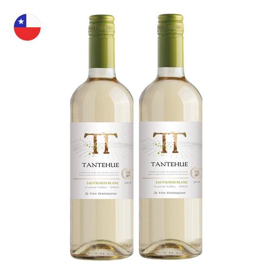 Imagem de Kit 2 Vinhos Ventisquero Tantehue Sauvignon Blanc Branco Chile 750ml