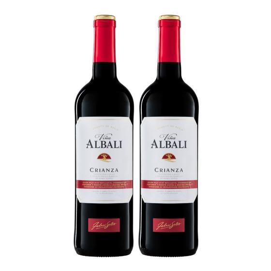 Imagem de Kit 2 Vinhos Viña Albali Crianza Tinto Espanha 750ml