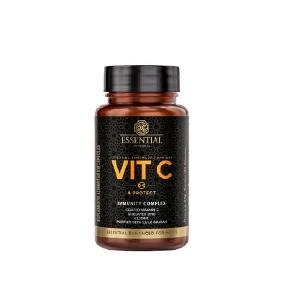 Imagem de Kit 2 Vit C 4 Vitamina C Essential Nutrition 120 Cápsulas