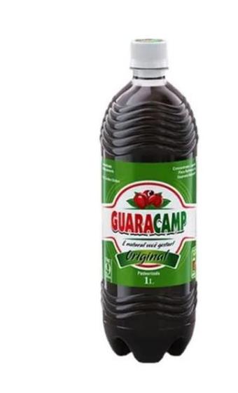 Imagem de Kit 2 Xarope De Guaraná Natural Concentrado Guaracamp 1L=2L