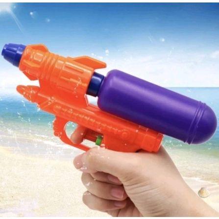 Imagem de Kit 20 Arminhas lança água 19 cm Infantil praia piscina parque banho brinquedo para Criança menino é menina