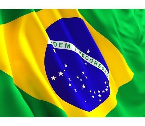 Imagem de Kit 20 Bandeira Do Brasil - 1,50x0,90mt Gigante Atacado