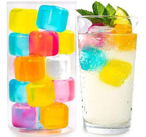 Kit 20 Cubos De Gelo Artificial Reutilizável Menor preço em Kit 20 Cubos De Gelo Artificial Reutilizável