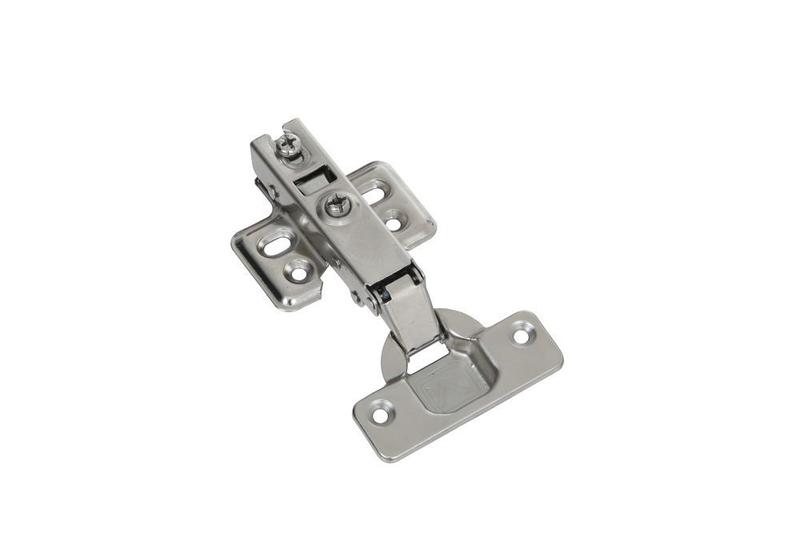 Imagem de Kit 20 Dobradiça Reta Amortecedor Porta Armário Móveis 35mm