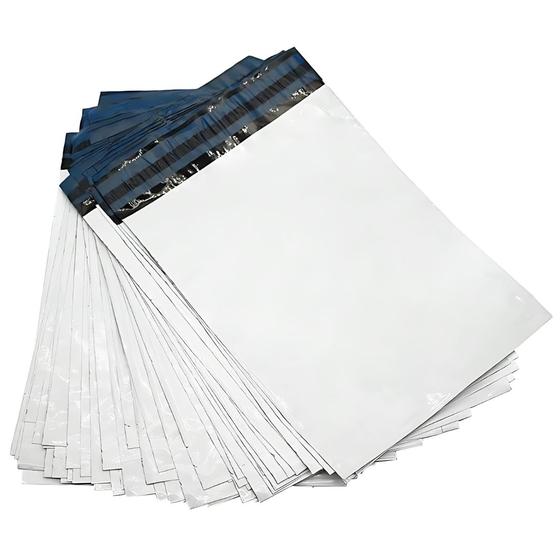 Imagem de Kit 20 Envelopes de Segurança para E-commerce Branco 20x30cm