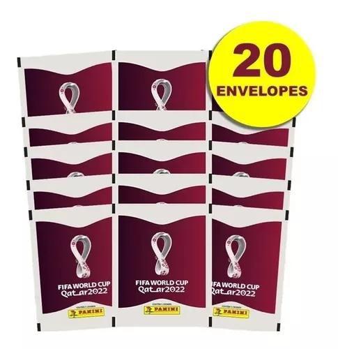 Kit 20 envelopes figurinha copa do mundo 2022 original Menor preço em Kit 20 envelopes figurinha copa do mundo 2022 original