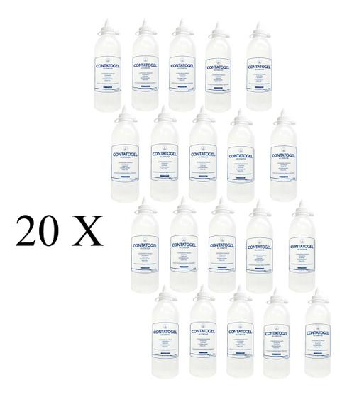 Imagem de Kit 20 - Frasco De Gel Clinico Para Ultrassons De Imagem, Ecógrafos, Dopplers, Tens e Fes De 250ml